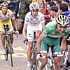 Andy Schleck w�hrend der 17. Etappe des Giro d'Italia 2007